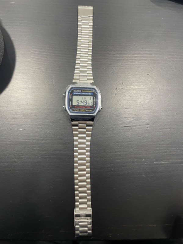 Casio A168WA-1WDF Digital Erkek Kol Saati