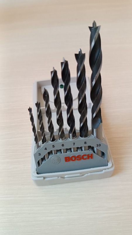 Bosch Profesyonel Ahşap Matkap Ucu Seti 7 Parçalı