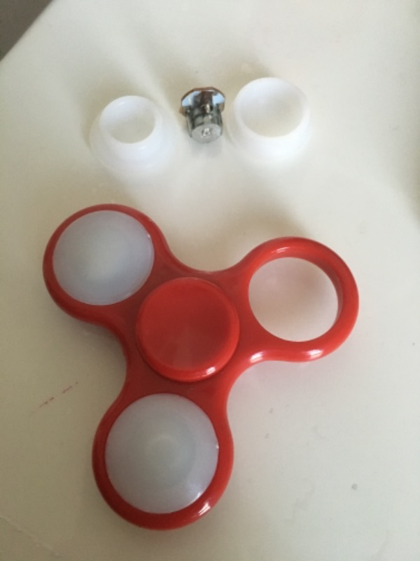 İ-Techgear Stres Çarkı KIRMIZI -Stres Çarkı Fidget Spinner