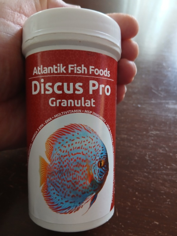 Atlantik Discus Pro Granulat Balık Yemi 250 ml