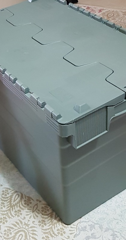 Sembol Plastik Spkm 416 Kapalı Konik Menteşeli Kasalar