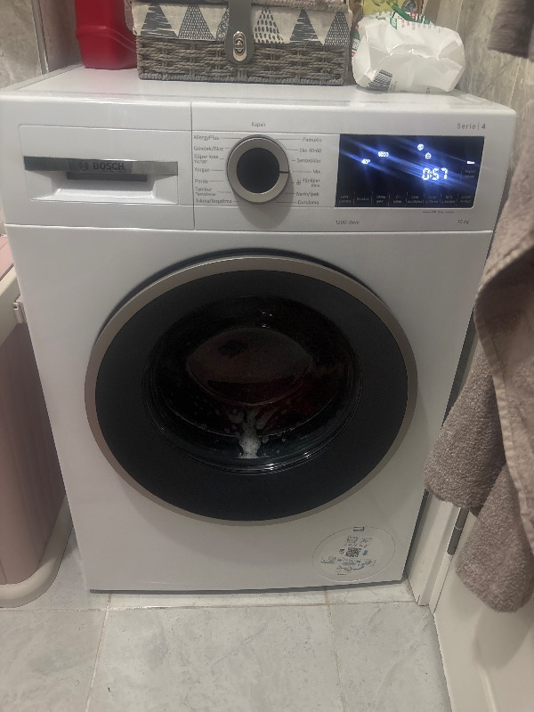 Bosch WGA25202TR 1200 Devir 10 kg Çamaşır Makinesi 