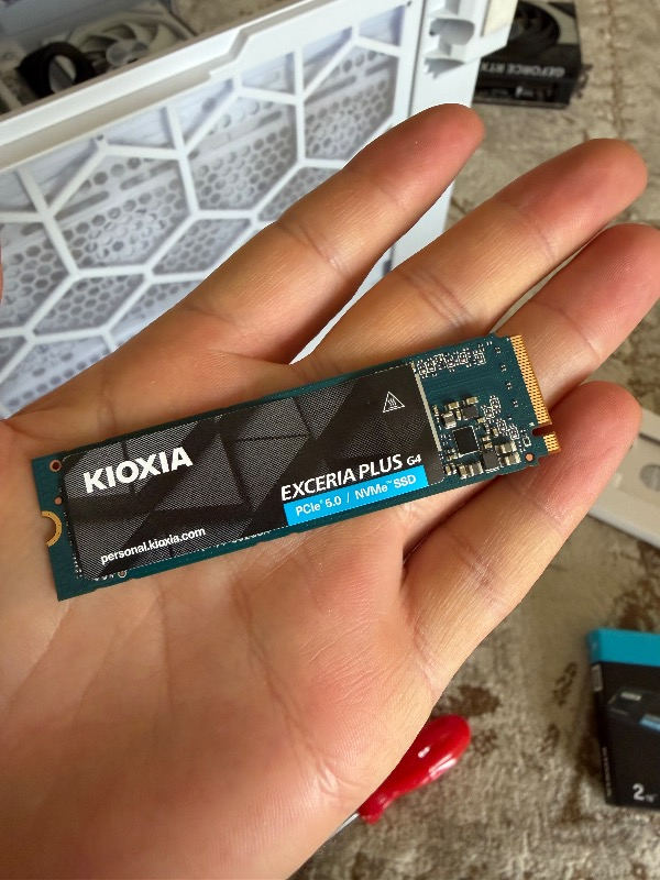 Kioxia Pcıe M2 2tb Exceria Plus Gen5 SSD 10.000/8.200