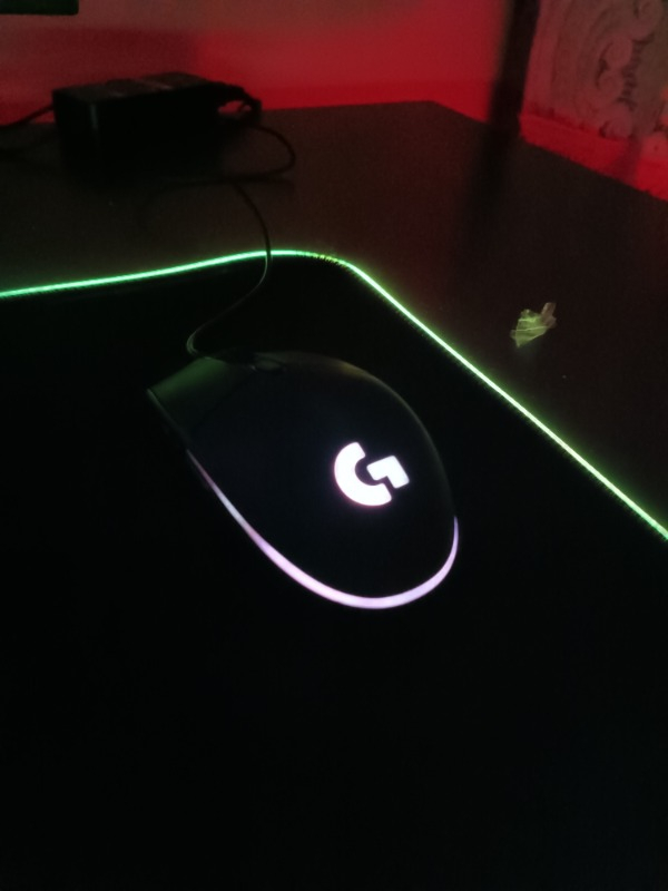 Logitech 910-005823 G102 LightSync Black 8000DPI 6 Tuş Optik RGB Siyah Kablolu Gaming (Oyuncu) Mouse