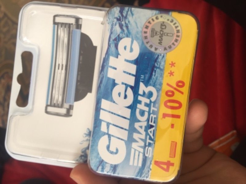 Gillette Mach3 Start Yedek Tıraş Bıçak 4'lü