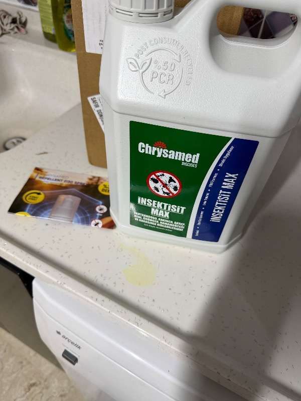 Chrysamed Max 5 lt Tahta Kurusu ve Kene İçin Etkili Böcek Haşere İlacı Sıvı Sprey
