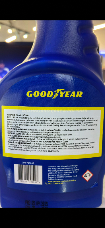 Goodyear Torpido Cilası 500 ml