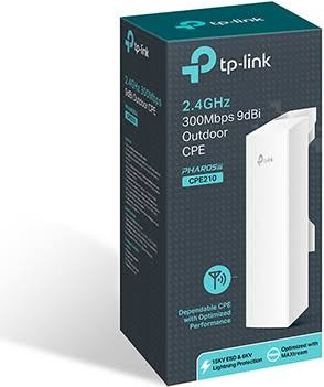 Tp-Link CPE210 Outdoor 300 Mbps 9dBi Dış Mekan Access Point