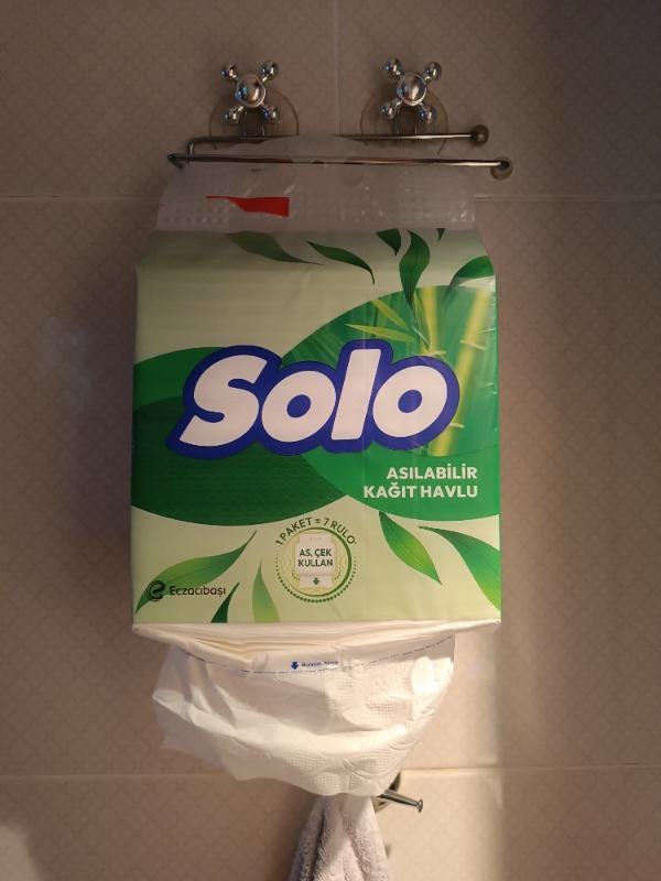 Solo Asılabilir Kağıt Havlu 1=7