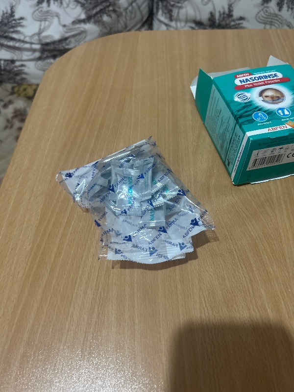 Abfen Nasorinse Plus Yedek Poşetler Nazal Yıkama Yüksek Hacim Düşük Basınç 50'li