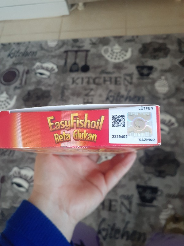 Easyvi̇t Easyfishoil Beta Glucan Çiğnenebilir 30 Jel Tablet 2'li Paket
