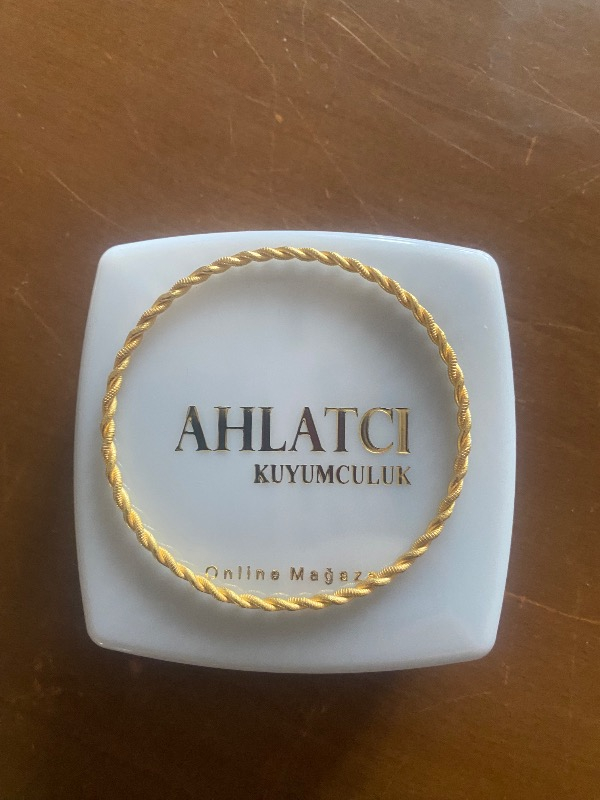 Ahlatcı 12 gr 2'li Burma  22 Ayar Bilezik