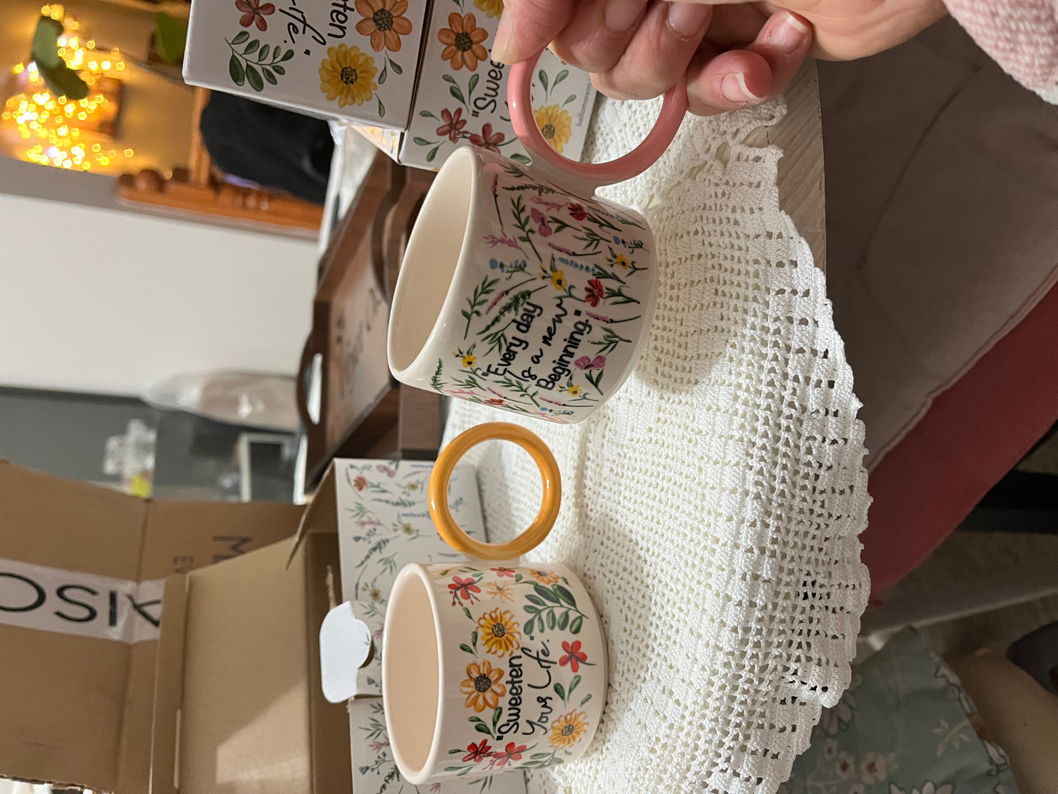 Bella Maison Flores 2'li Fincan Seti (270 cc)
