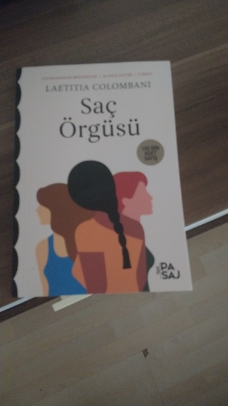 Yan Pasaj Saç Örgüsü - Laetitia Colombani Ciltsiz Kitap 188 Sayfa 2020 Yayınevi Pasaj
