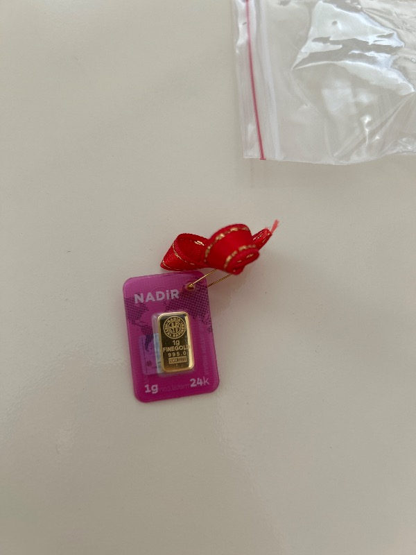 Nadir Gold 24 Ayar Külçe Gram Altın 1 Gr.