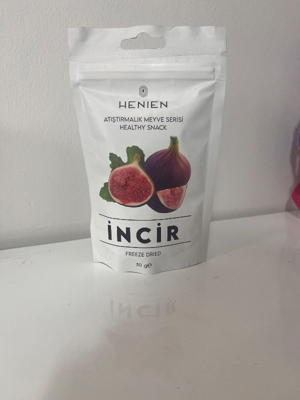 Henien Dondurularak Kurutulmuş İncir 30 Gr - Koruyucu ve Katkı Maddesi İçermeyen Freeze Dried İncir