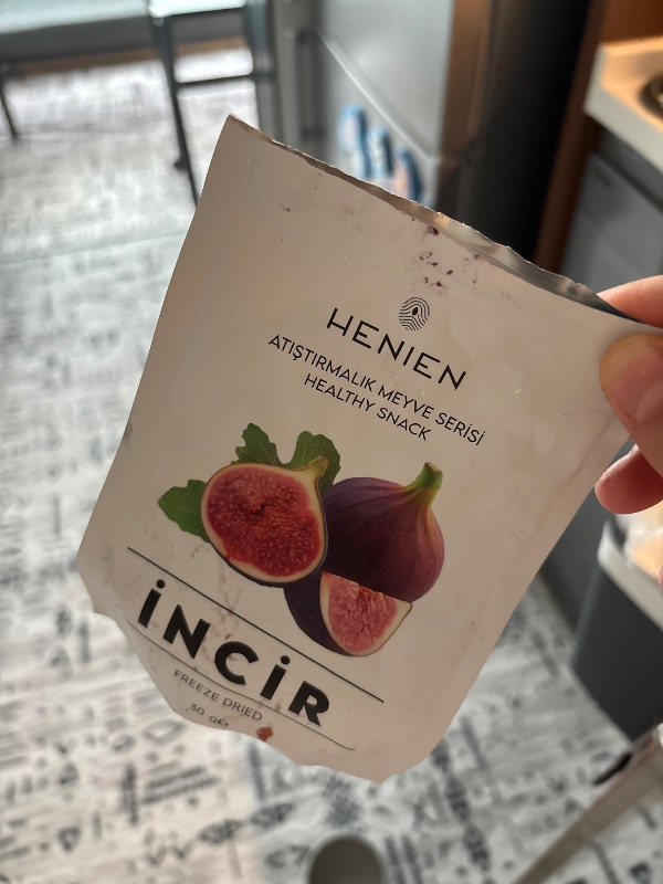 Henien Dondurularak Kurutulmuş İncir 30 Gr - Koruyucu ve Katkı Maddesi İçermeyen Freeze Dried İncir