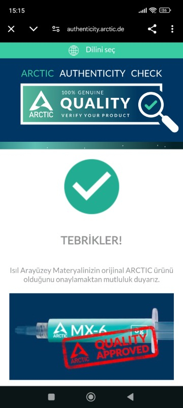 Arctıc Mx-4 4g Spatulalı Yüksek Perf. Termal Macun