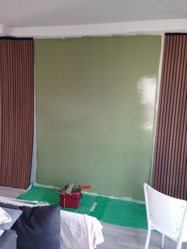 Akupanel Flex 60X245 cm Ceviz Renk Akustik Ahşap Duvar Paneli