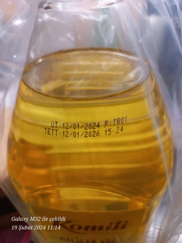 Komili Ayçiçek Yağı 2 lt