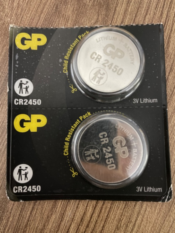 Duracell Cr 2450 Lithium 3V Pil