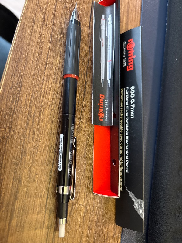 Rotring Rapid 0.7 mm Siyah Versatil Kalem