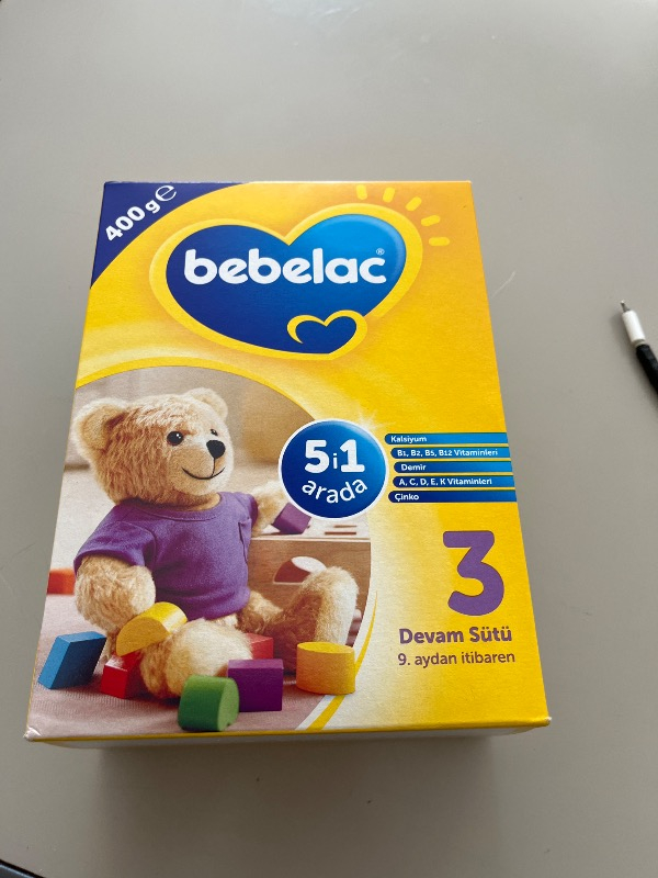 Bebelac 3 Devam Sütü 9-12 Ay 400 Gr