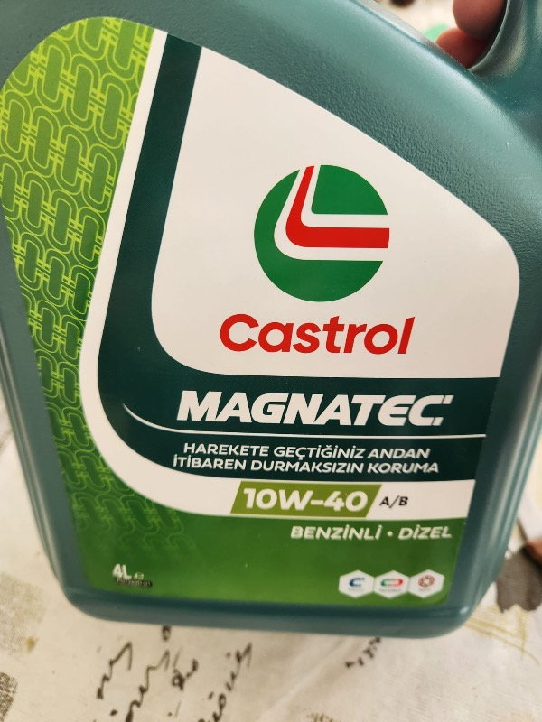 Castrol Magnatec 10W40 4 Lt Motor Yağı