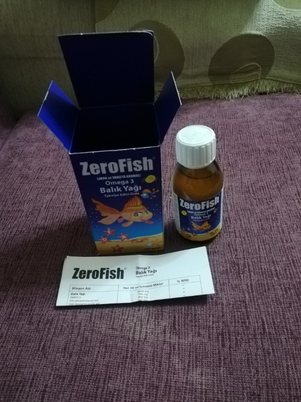 Zerofish Balık Yağı Şurubu 150 ml