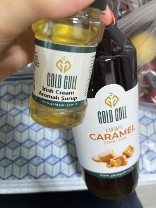Gold Gull Karamel Aromalı Kahve & Meyve Şurubu
