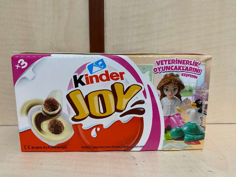 Kinder Joy Yumurta Çikolata Kızlar 20 Gr 3'lü