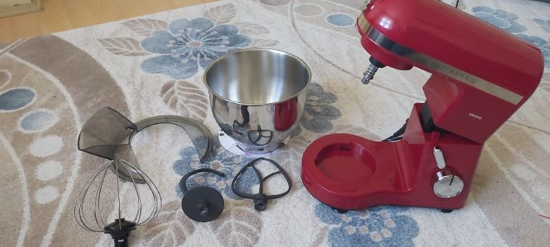 Karaca Mastermaid Chef Stand Mikser Red 1500W 5 Lt