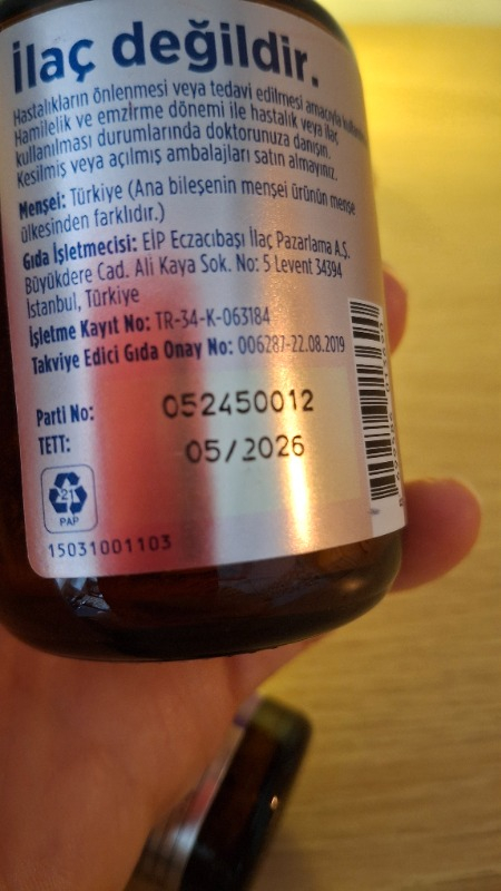 Dynavit Biotin 5000 Mcg 100 Tablet