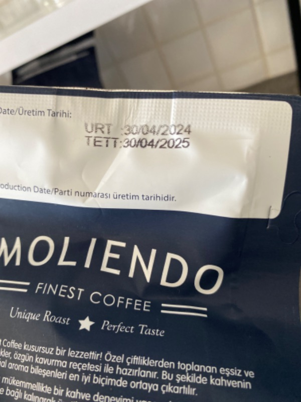 Moliendo Finest Coffee Moliendo Amalfi Espresso Blend Kahve Çekirdek Kahve 250 g