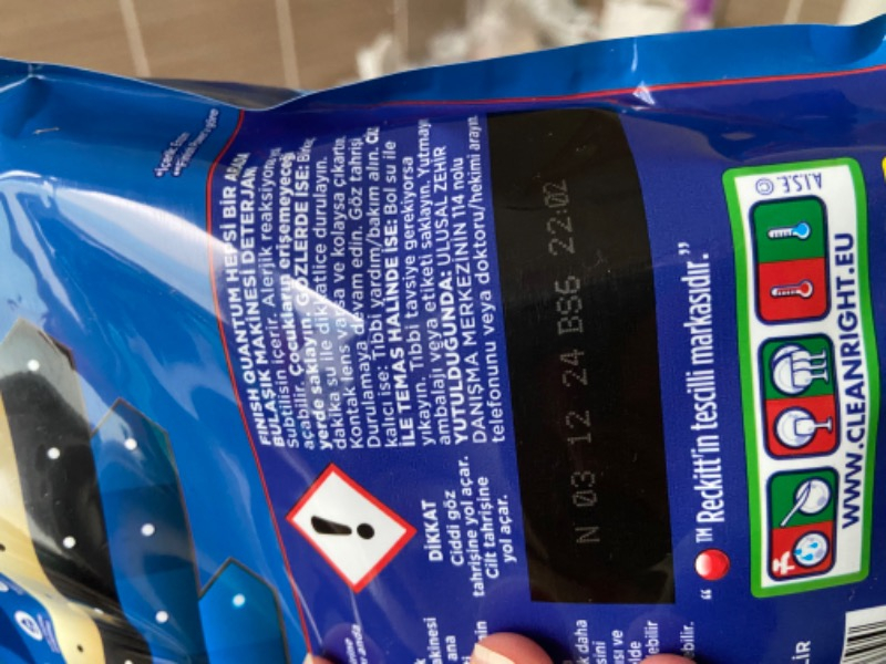 Finish Quantum 60 Kapsül Bulaşık Makinesi Deterjanı Tableti