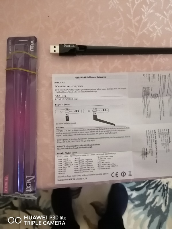Next Ye-7601A Usb Wifi 5Dbi Antenli