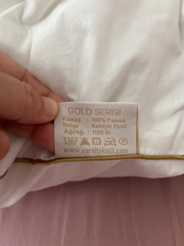 Varol Gold Serisi 1200Gr Nano Jel Yastık 50x70cm