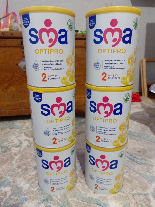 SMA Optipro Probiyotikli 2 6-12 Ay Bebek Sütü 800 gr x 3 Adet
