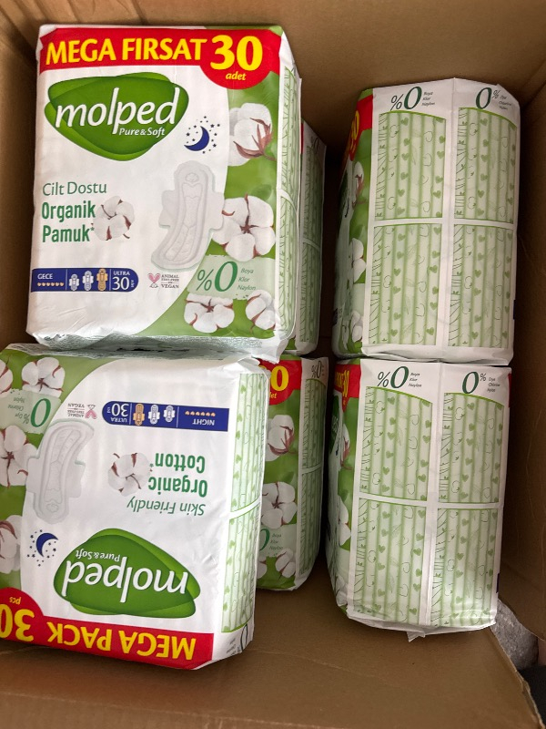 Molped Pure&Soft Gece Süper Mega Paket 90 Adet