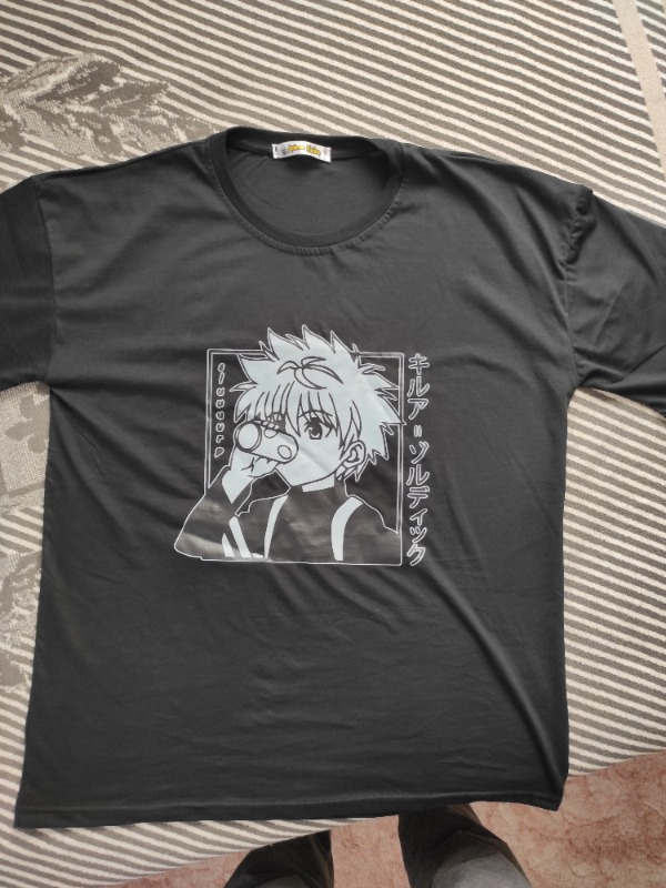Populus Anime Hunter x Hunter Killua Tişört