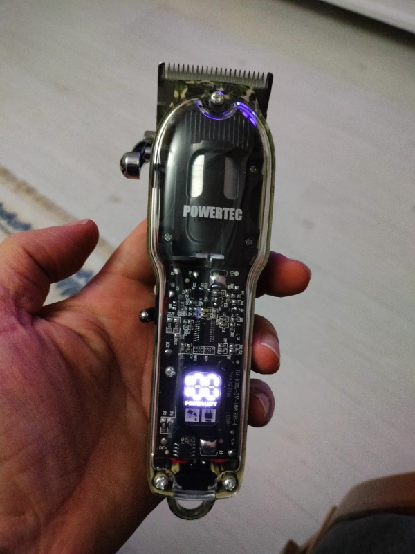 Powertec TR-8700 Saç Tıraş Makinesi Siyah