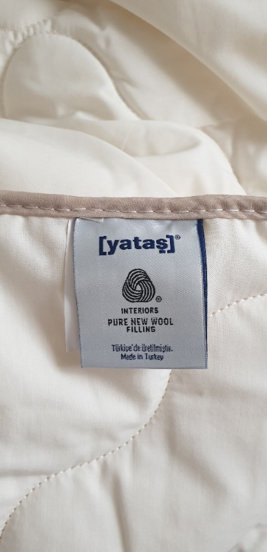 Yataş Superwashed Yün Tek Kişilik Yorgan - 250 gr