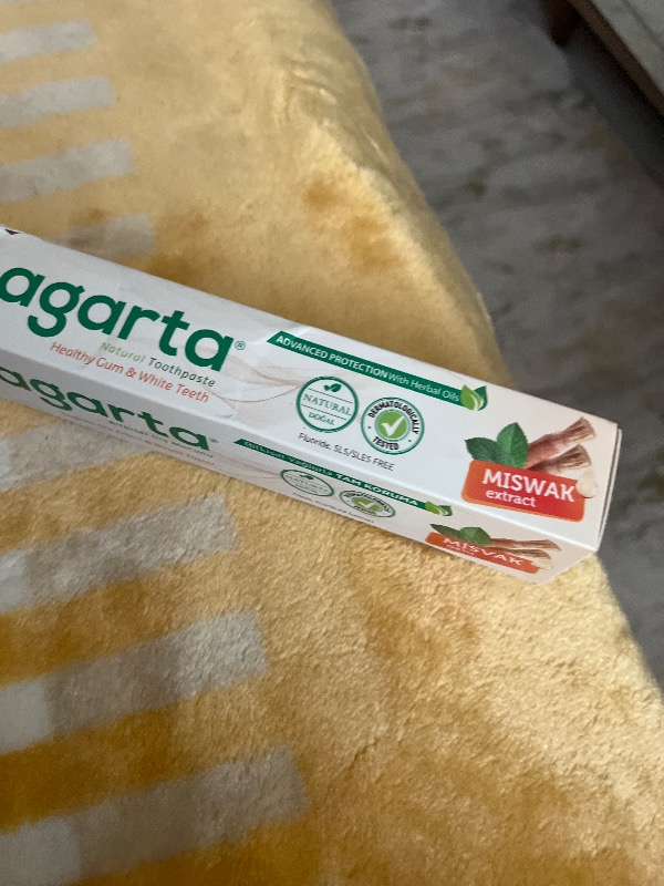 Agarta 3'lü Set Doğal Florürsüz Misvak Aktif Nane Diş Macunu 3×100 ml Tam Koruma Özelliği
