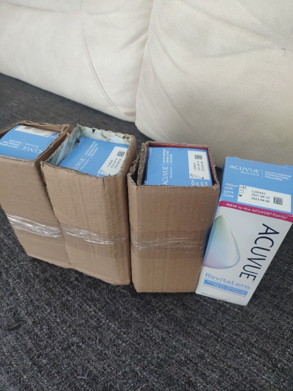 Acuvue Revitalens Solüsyonu 360 ml 4 Kutu