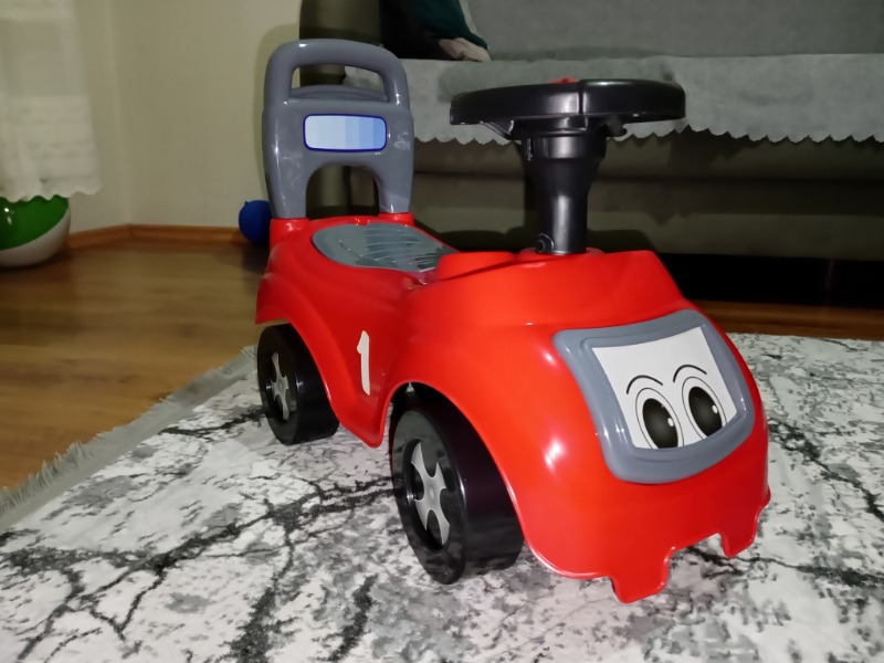 Dolu Bingit Araba Kırmızı
