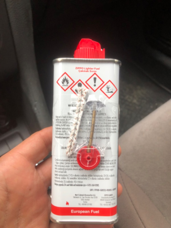 Zippo Benzin - Taş - Fitil Seti