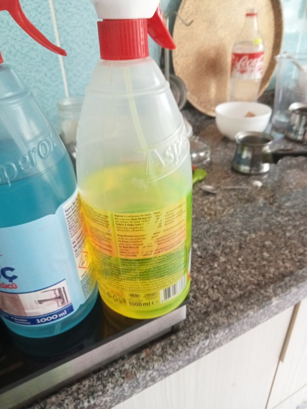 Asperox Sarı Güç Ultra Yağ Çözücü 1 Lt Sprey