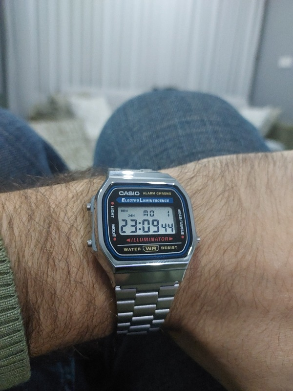 Casio RETRO A168WA-1WDF Kol Saati