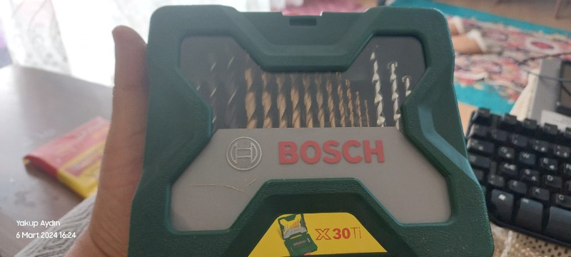 Bosch 30 Parça Titanyum Delme Ve Vidalama Seti