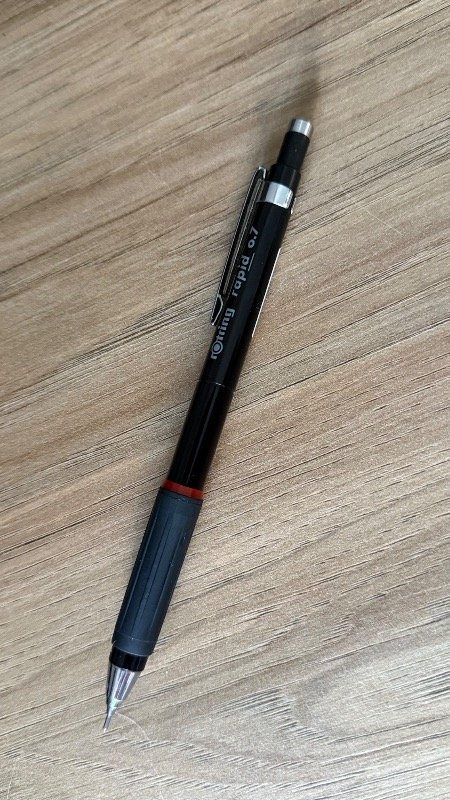 Rotring Rapid Versatil Kurşun Kalem Siyah 0,7mm